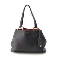 ミュウミュウ MIUMIU マドラス レザー ロゴ