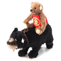 シュタイフ Steiff 日本昔話シリーズ 金太郎＆クマ テディベア
