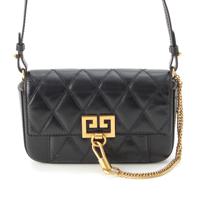 ジバンシー Givenchy レザー ダイヤキルティング ショルダーバッグ