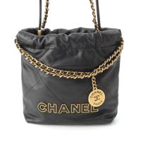 シャネル CHANEL 22 キャビアスキン