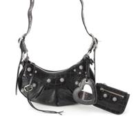 バレンシアガ BALENCIAGA ルカゴールXS レザー クロコ型押し