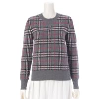 バーバリー BURBERRY カシミヤ チェック柄 ニット