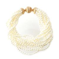ミキモト MIKIMOTO パール 留めボールK18 淡水