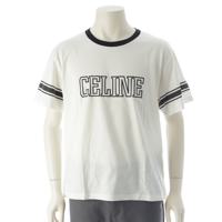 セリーヌ CELINE リンガー ロゴプリント クルーネック