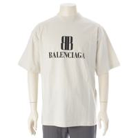 バレンシアガ BALENCIAGA BBロゴミディアムフィット 半袖Ｔシャツ 764235