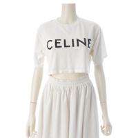 セリーヌ CELINE クロップド 半袖Ｔシャツ トップス