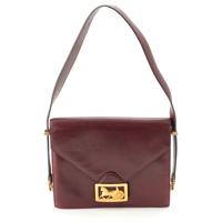 セリーヌ CELINE レザー 馬車金具 ショルダーバッグ