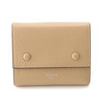 セリーヌ CELINE スモールトリフォールドウォレット レザー コンパクト