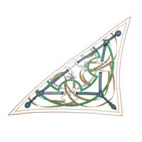 エルメス HERMES トライアングル ジェアン LA