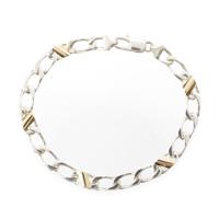 ティファニー TIFFANY&Co. フィガロチェーンブレスレット ブレスレット 925/750