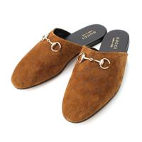 グッチ GUCCI ホースビット スエード サンダル