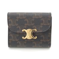 セリーヌ CELINE キャンバス レザー トリオンフ