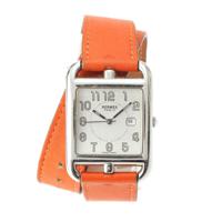 エルメス HERMES ケープコッド ドゥブルトゥール SS×レザー