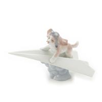 リヤドロ Lladro 2000年 可愛いパイロット 磁器 retro買取実績