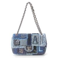 シャネル CHANEL 21番台 デニム ツイード